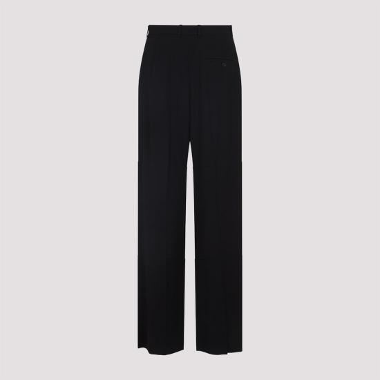  발렌시아가 스트레이트 팬츠 테일러드  블랙 - BALENCIAGA