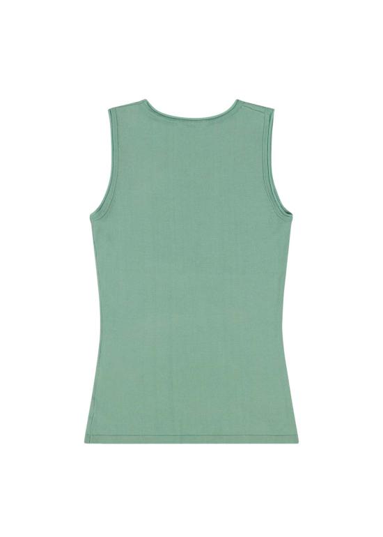  All My Love 민소매 티셔츠 Maddie Top 씨폼 그린 - ALL MY LOVE