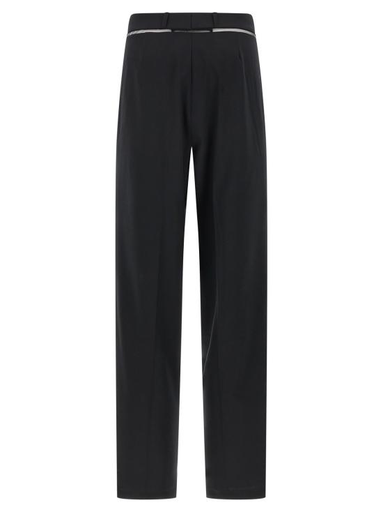  넨시 도자카 트레이닝/조거 팬츠 Nensi Dojaka Anouk  블랙 - NENSI DOJAKA