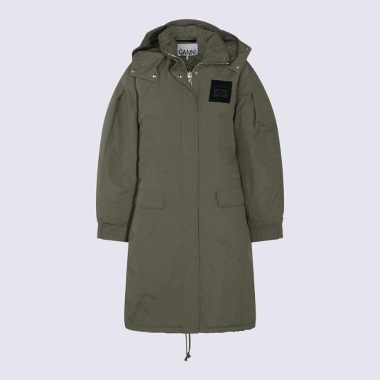  가니 봄버 자켓 다운 재킷 칼라마타