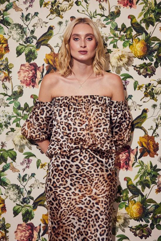  린제이 니콜라스 뉴욕 민소매 티셔츠 린지 니콜라스 뉴욕 오프숄더 탑 - LINDSAY NICHOLAS NEW YORK