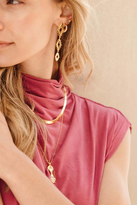  시에라 윈터 주얼리 이어링 아스트라 귀걸이 골드 베르메일 - SIERRA WINTER JEWELRY