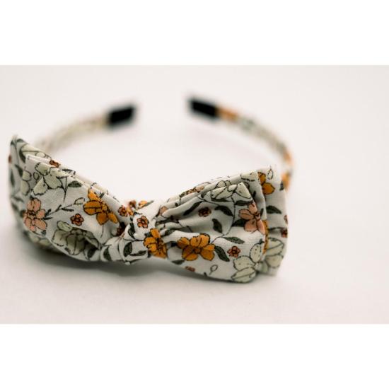  [키즈] Piper&Cloth 헤어 액세서리 키즈 파이퍼앤클로스 쓰리 리틀 보우즈 헤어밴드 마리골드 던 - PIPER&CLOTH