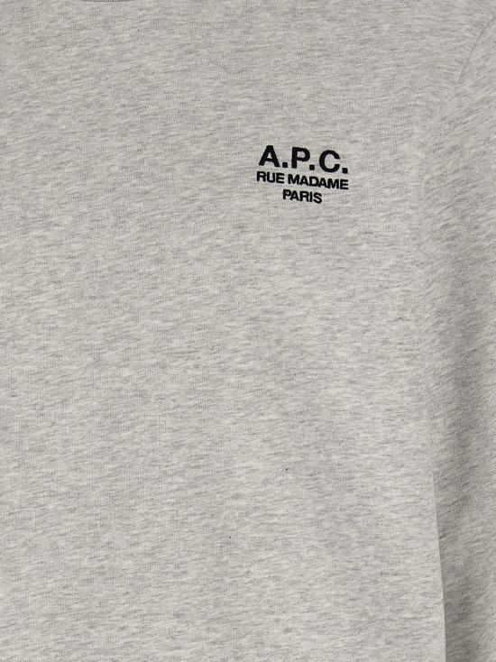  아페쎄 긴팔 티셔츠 A.P.C. 뤼 마담 스웨트셔츠 그리쉬누아르 - A.P.C.