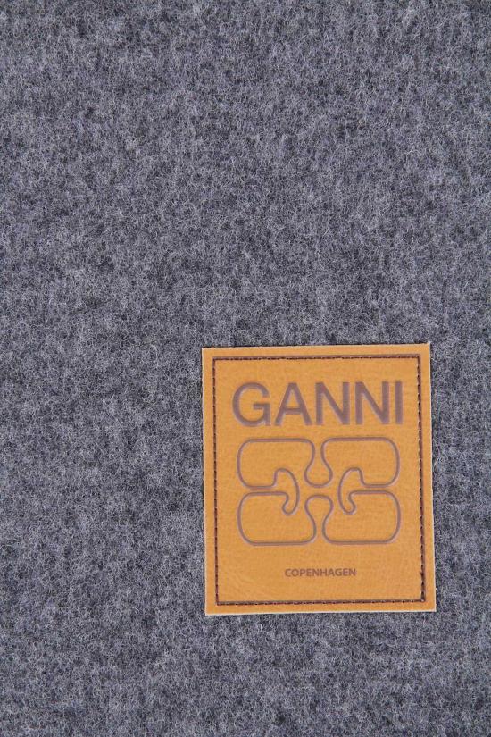  가니 머플러/스카프 더블 페이스 스카프 팔로마 멜란지 - GANNI