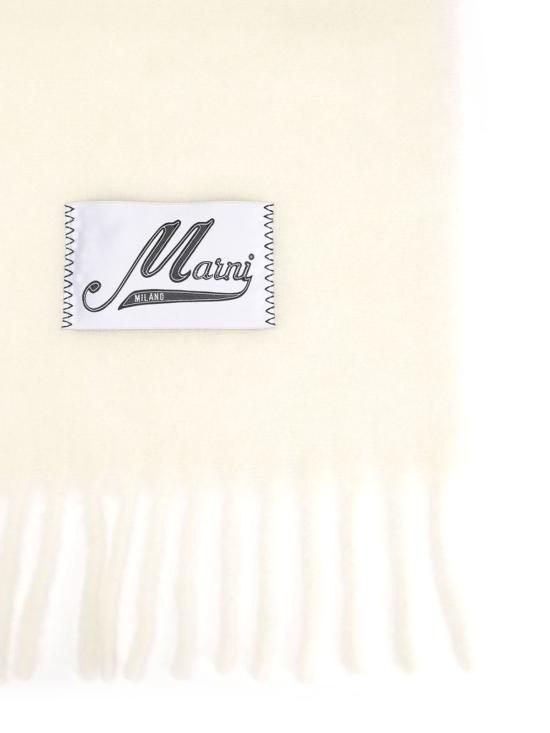  마르니 머플러/스카프 알파카 스카프 화이트 - MARNI
