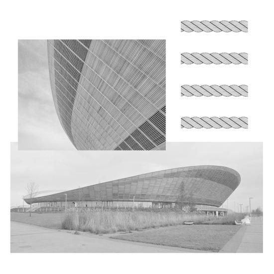  핸섬 팔찌 Hndsm 런던 브레이슬릿 블랙 티타늄 케이블 - HNDSM