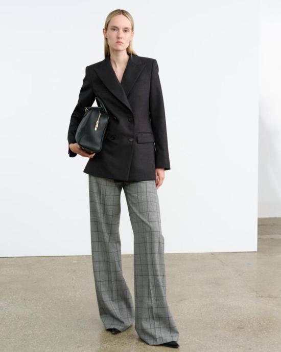  닐리로탄 스트레이트 팬츠 닐리 로탄 리버스 팬츠 블랙 체크