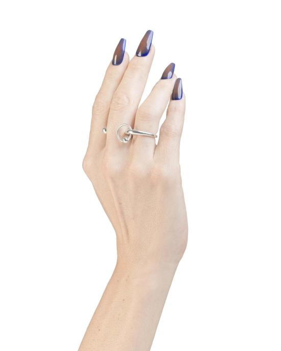  한나 주웻 반지 한나 주엣 보이드 링 실버 - HANNAH JEWETT