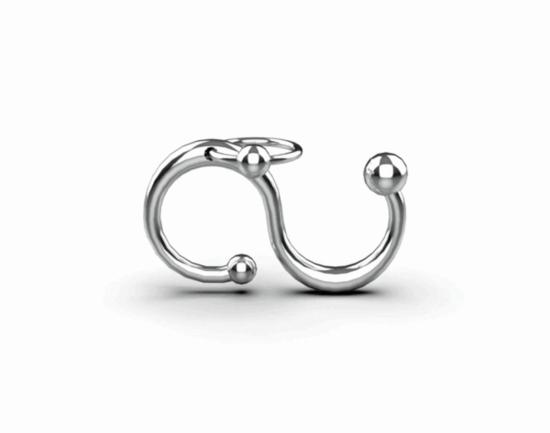  한나 주웻 반지 한나 주엣 보이드 링 실버 - HANNAH JEWETT