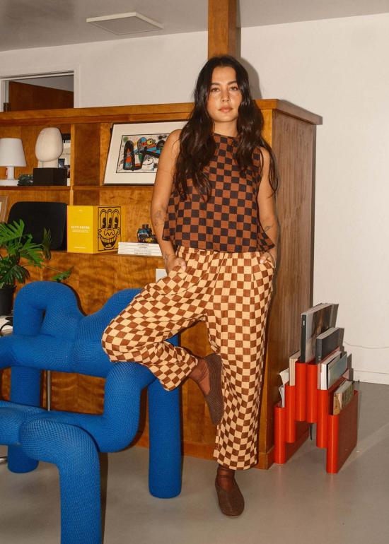  에이스 앤 지그 스트레이트 팬츠 에이스 & 지그 베일리 팬트 라임