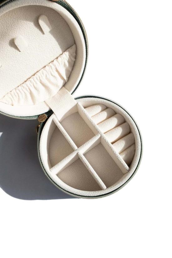  seree 캐리어 세리 라운드 여행용 보석 케이스 핑크 - OTHER BRANDS