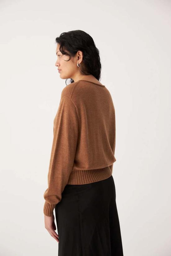  Francie 가디건 프랜시 애니 카디건 카멜 - OTHER BRANDS