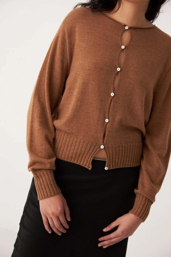  Francie 가디건 프랜시 애니 카디건 카멜 - OTHER BRANDS