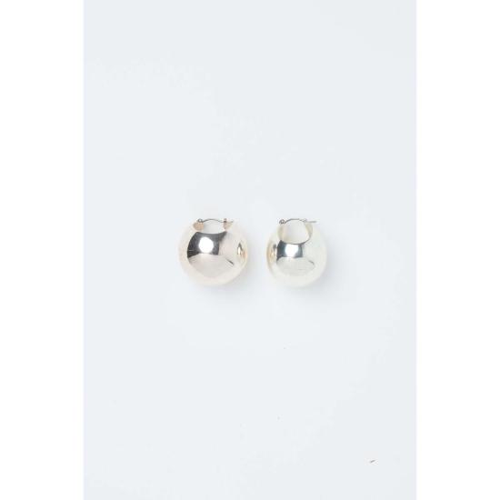  레이첼 코미 이어링 라지 킬 후프  실버