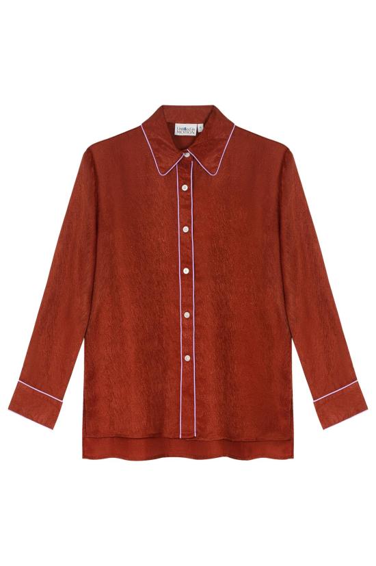  Untitled in Motion 블라우스 무제 In Motion Manifest Top Rust