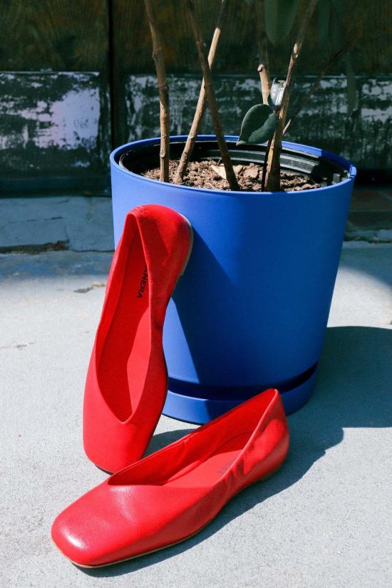  할마네라 플랫 슈즈 페피 플랫 - HALMANERA