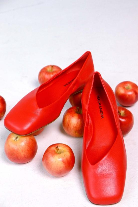  할마네라 플랫 슈즈 페피 플랫 - HALMANERA