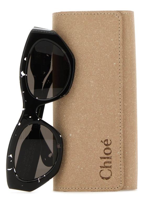  끌로에 안경 Chloé Occhiale Da Sole 선글라스 Crystalblack - CHLOE