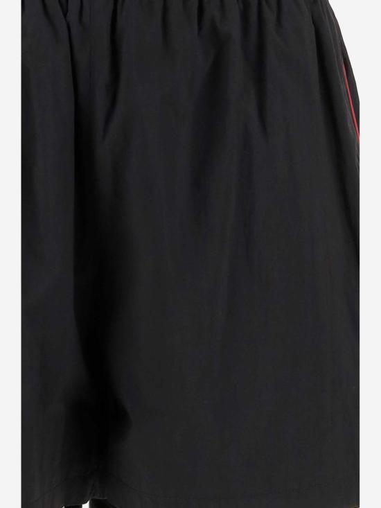  발렌시아가 숏팬츠 레터럴 로고 쇼츠 블랙 - BALENCIAGA