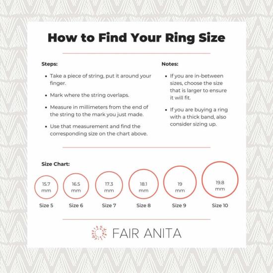  페어 아니타 반지 천상의 무지개 - FAIR ANITA