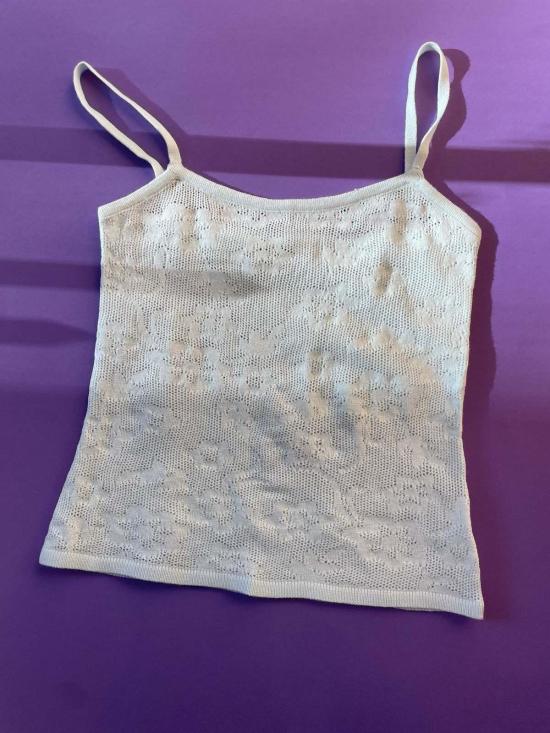  Sensual Tension 캐미솔 관능적인 긴장감 Ann 3D 니트 탱크탑 파라다이스 - OTHER BRANDS