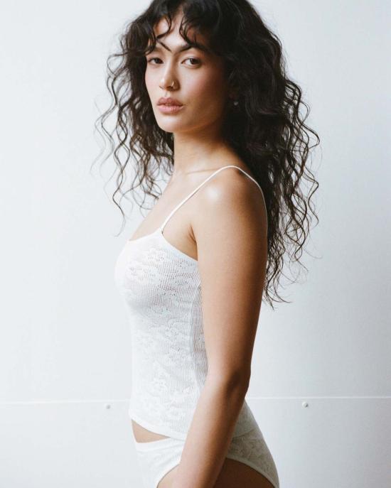  Sensual Tension 캐미솔 관능적인 긴장감 Ann 3D 니트 탱크탑 파라다이스 - OTHER BRANDS