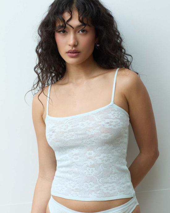  Sensual Tension 캐미솔 관능적인 긴장감 Ann 3D 니트 탱크탑 파라다이스 - OTHER BRANDS