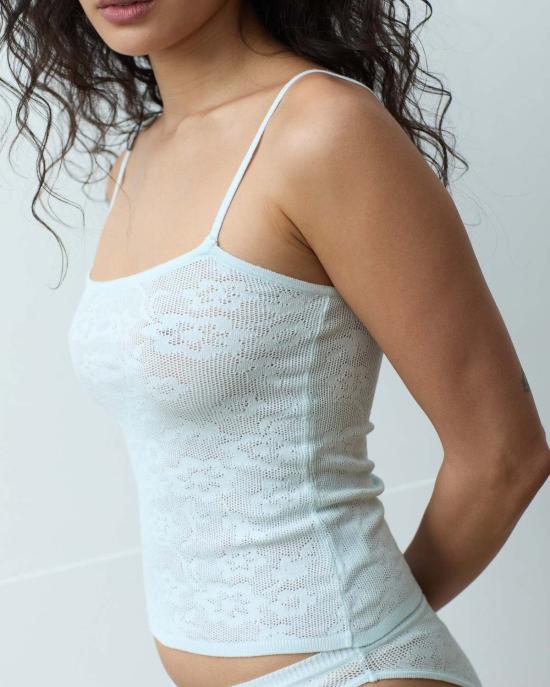  Sensual Tension 캐미솔 관능적인 긴장감 Ann 3D 니트 탱크탑 파라다이스 - OTHER BRANDS