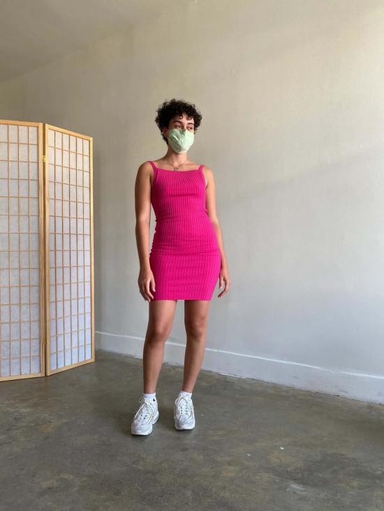  주주 숏 원피스 지우 지우 논나 슬립 드레스 - GIU GIU