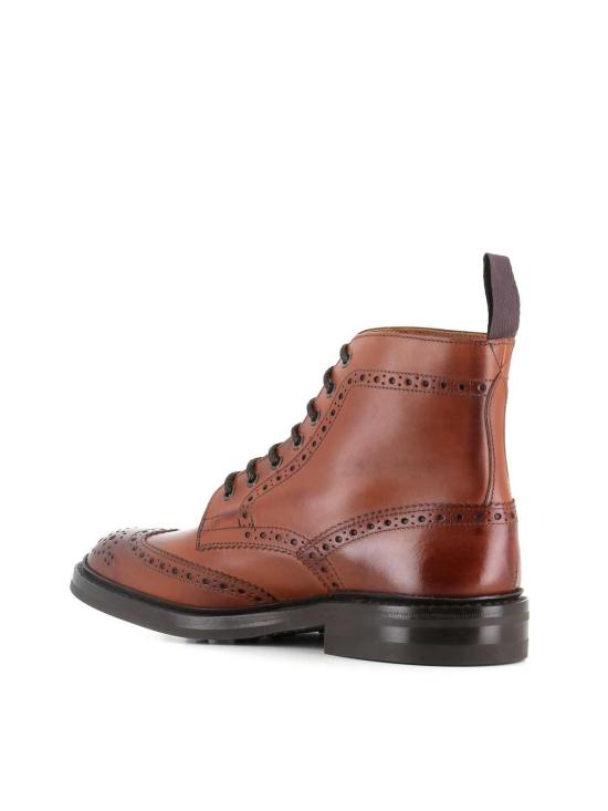  트리커즈 부츠 트리커스 스토우 레이스업  앤티크 탄 - TRICKERS