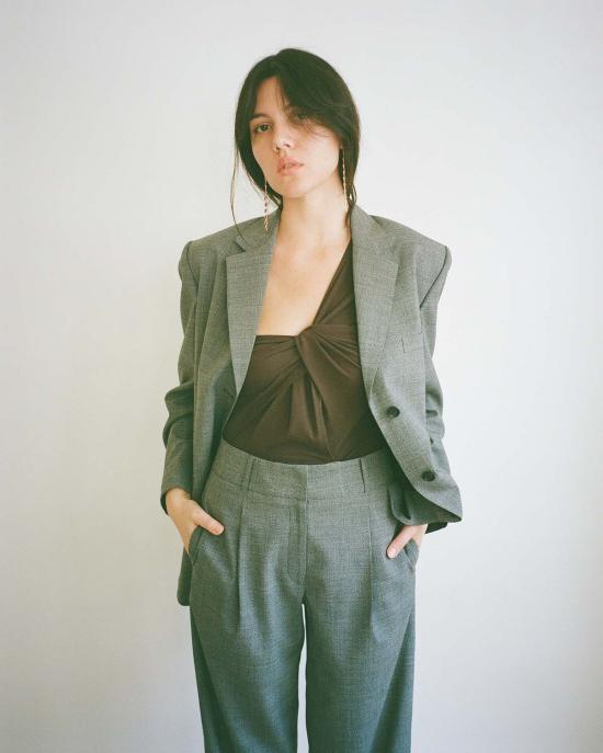  Pari Desai 바디수트 티셔츠 Hiran 드레이프 바디수트 - OTHER BRANDS