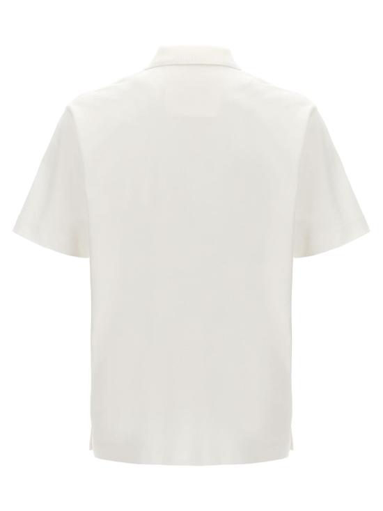  지방시 폴로 티셔츠 메탈 클립 폴로 셔츠 화이트 - GIVENCHY