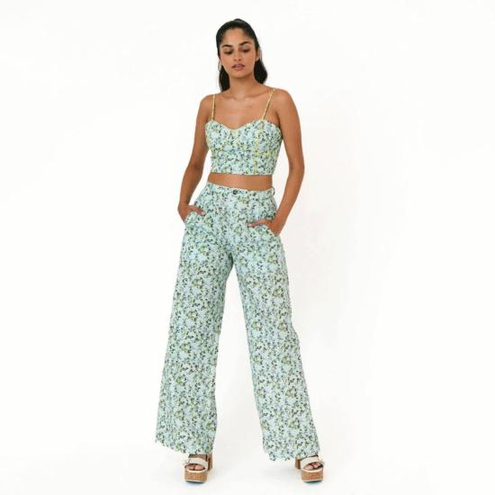  레이첼 안토노프 스트레이트 팬츠 로즈 팬츠 블루베리 포 살