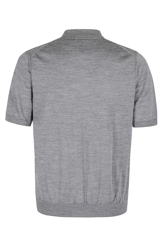  꼼데가르송 폴로 티셔츠 Comme Des Garçons 플레이 레드 엠블렘 폴로 - COMME DES GARCONS