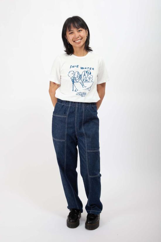  Gravel & Gold 반팔 티셔츠 그래블 앤 골드 락어웨이 티, 물 절약하기 - OTHER BRANDS