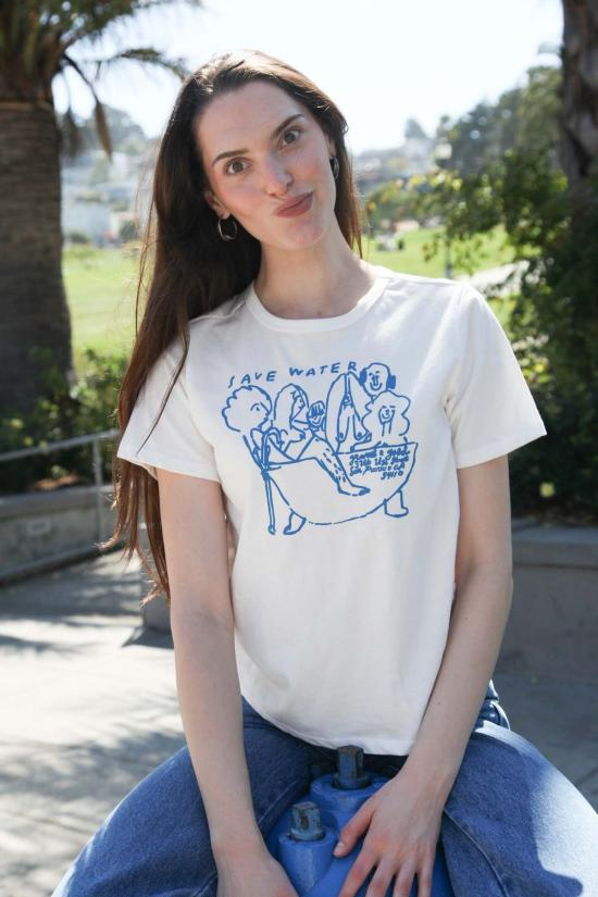  Gravel & Gold 반팔 티셔츠 그래블 앤 골드 락어웨이 티, 물 절약하기 - OTHER BRANDS