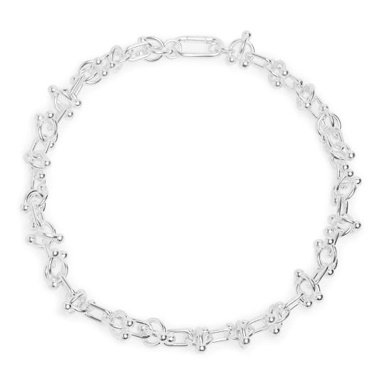  한나 주웻 목걸이/팬던트 한나 주엣 루프홀 네크리스 실버