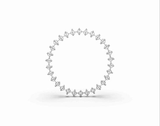  한나 주웻 목걸이/팬던트 한나 주엣 루프홀 네크리스 실버 - HANNAH JEWETT