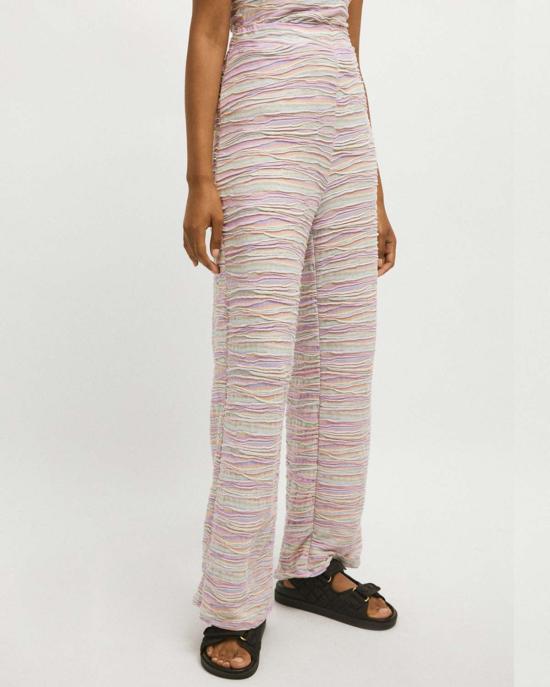  리타 스트레이트 팬츠 로우 유제니아 팬츠 머메이드 멀티코 - RITA