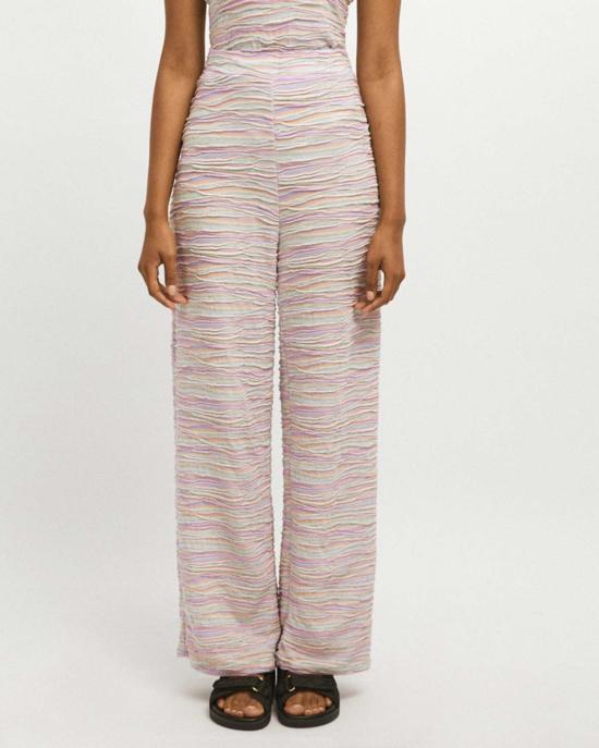  리타 스트레이트 팬츠 로우 유제니아 팬츠 머메이드 멀티코 - RITA