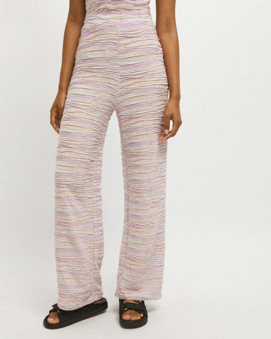  리타 스트레이트 팬츠 로우 유제니아 팬츠 머메이드 멀티코