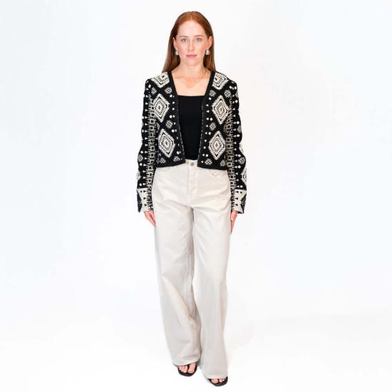  마리아 셰르 자켓 구텐베르크 넬리 재킷 블랙 - MARIA CHER