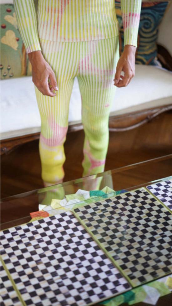  giu giu 스트레이트 팬츠 Giu Giu Nonna 바지 Garden Of Mila - OTHER BRANDS