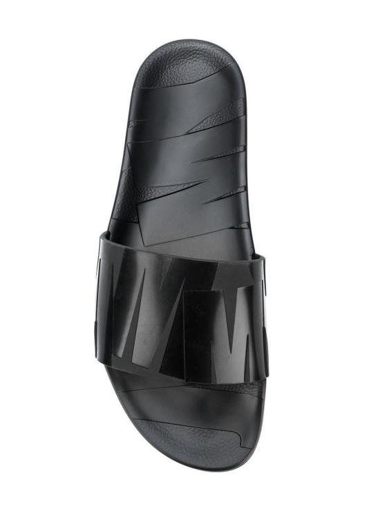  지미추 샌들 레이 슬라이드 블랙 - JIMMY CHOO