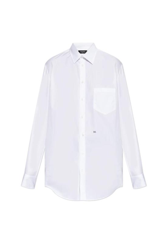  디스퀘어드2 셔츠 Dsquared2 포켓 셔츠 화이트