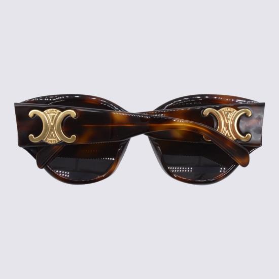  셀린느 안경 브라운 선글라스 클래식 하바나 - CELINE