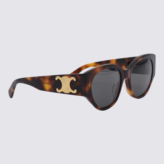  셀린느 안경 브라운 선글라스 클래식 하바나 - CELINE