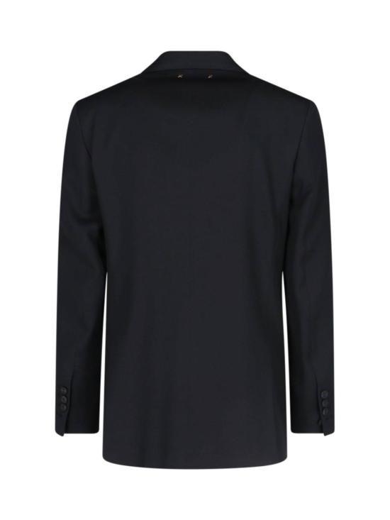  골든구스 수트 자켓 골든 구스 더블 브레스티드 블레이저 블랙 - GOLDEN GOOSE