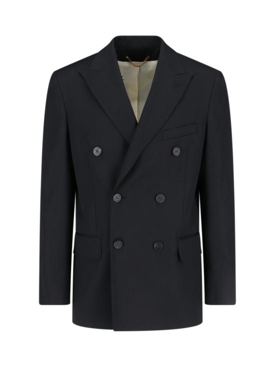  골든구스 수트 자켓 골든 구스 더블 브레스티드 블레이저 블랙